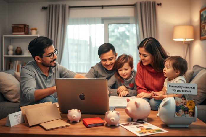 Financial assistance for families