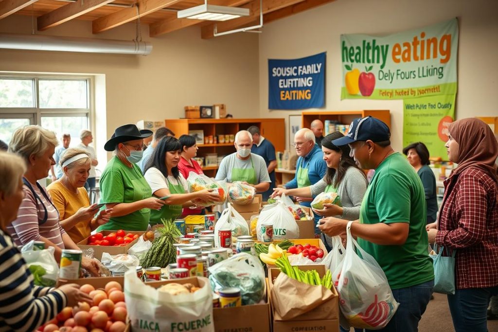 Local Food Bank Distribution