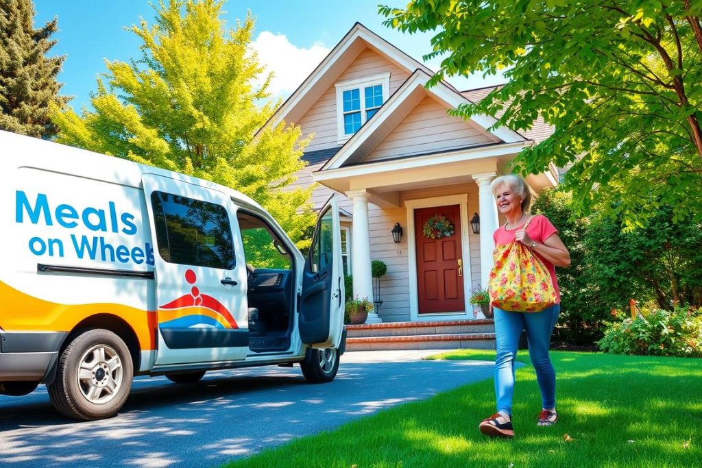 Meals on Wheels delivery