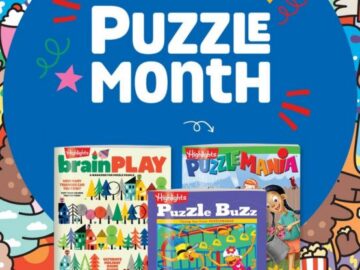 Highlights’ Puzzle Month Giveaway