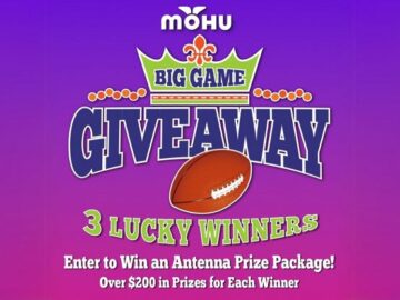 Mohu Big Game LIX 2025 Giveaway