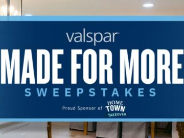 HGTV Valspar Made For More Sweepstakes